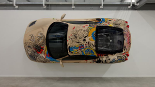 Ferrari F430: You're with me, tattooed leather!